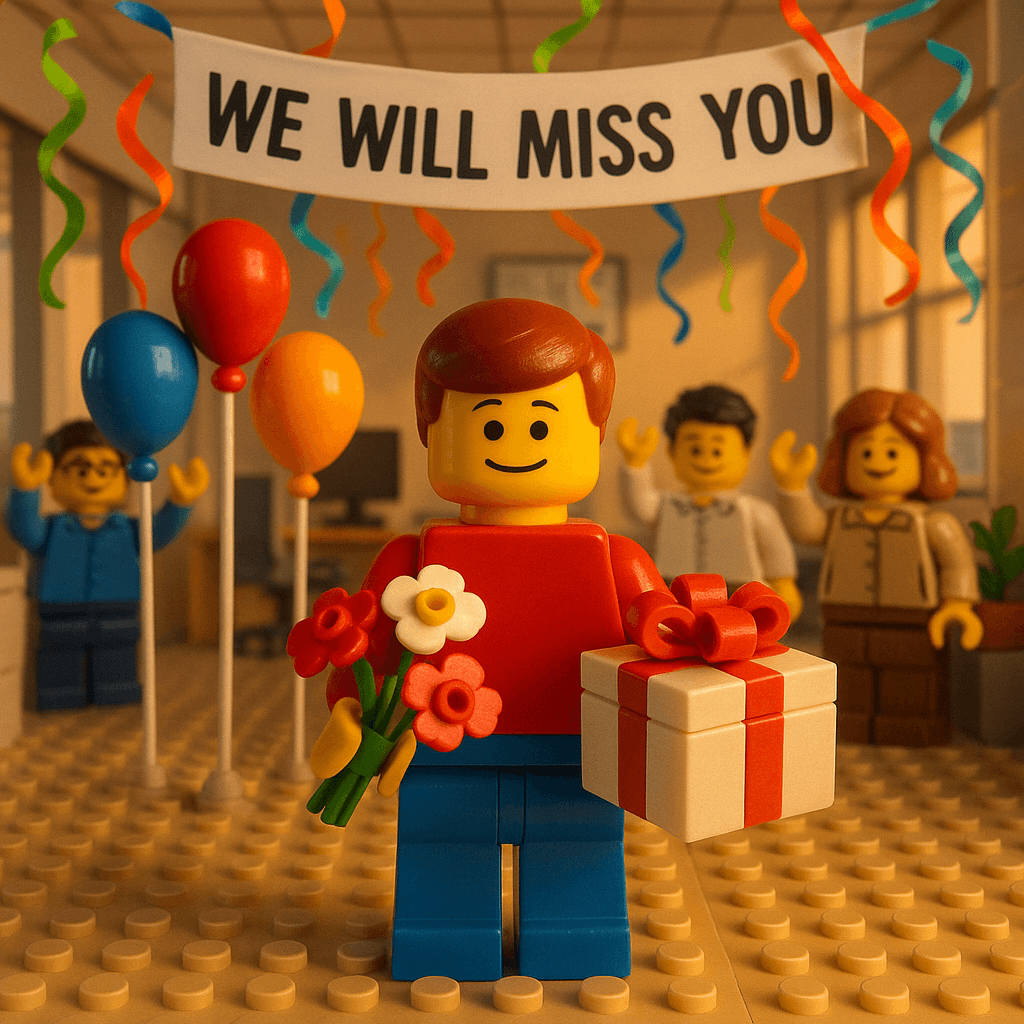 Farewell AI avatar style