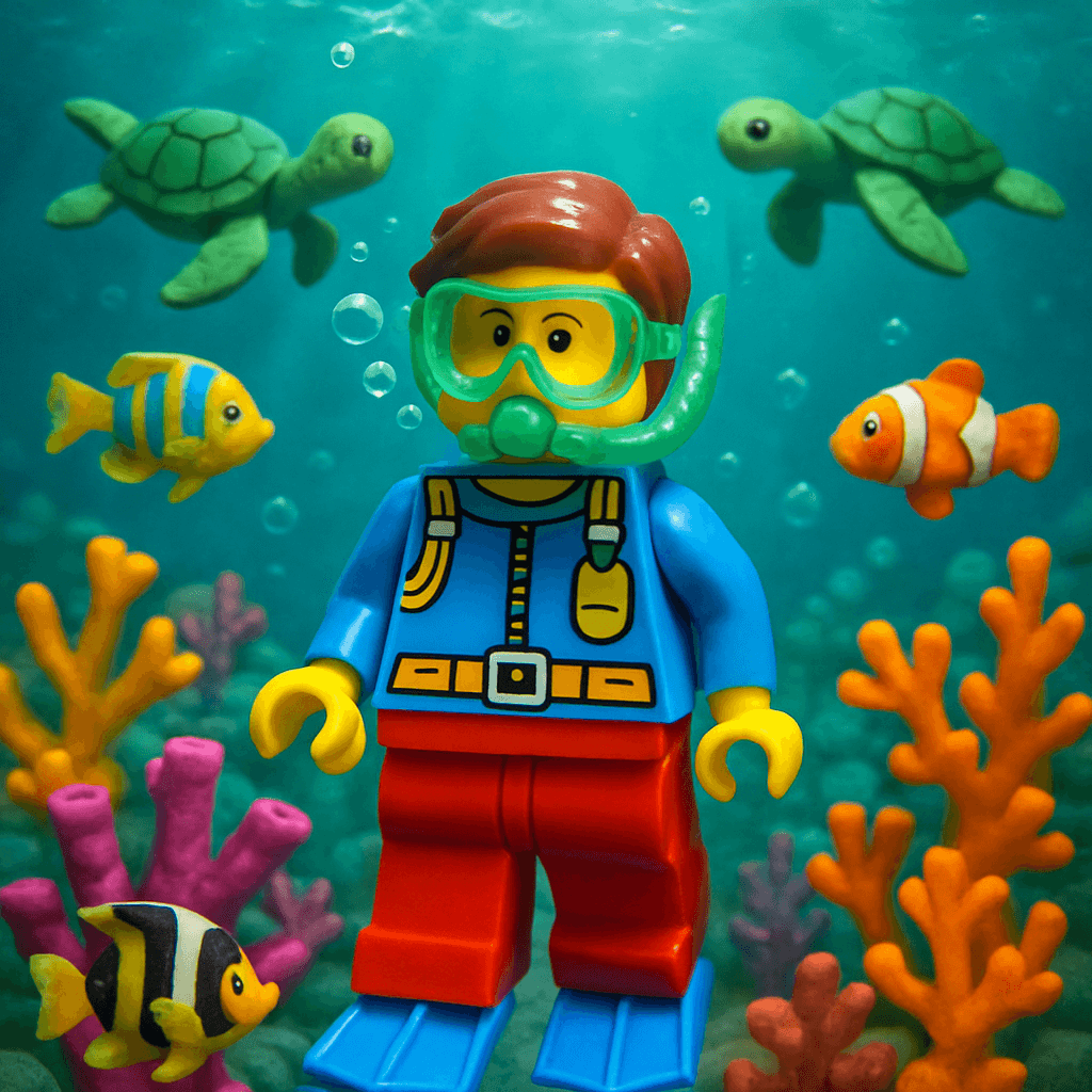 Underwater AI avatar